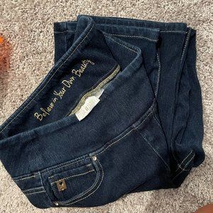 SALE ENDS AUG 7 at 8am Eastern.  Belle by Kim, Gravel Jeans